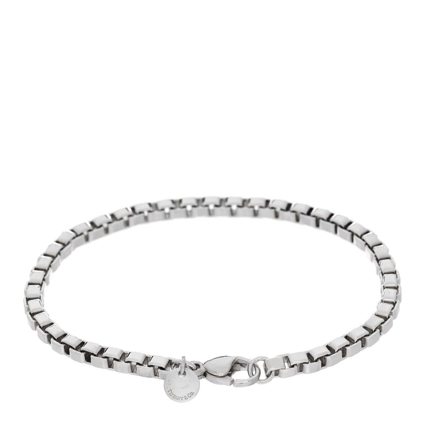 Sterling Silver 4mm Venetian Link Bracelet