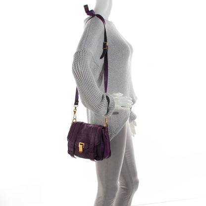 Proenza Schouler Lambskin PS1 Pouch Messenger Veruca Salt 2 of 8