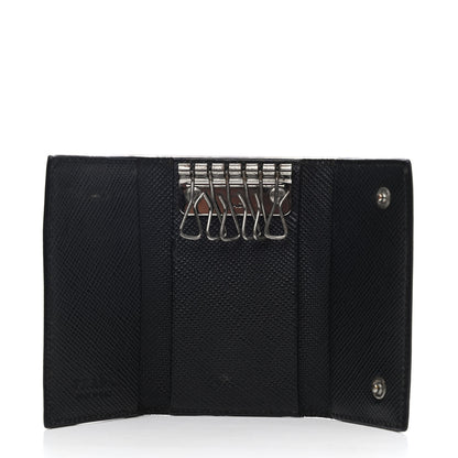 Prada Saffiano 6 Key Holder Black 4 of 4
