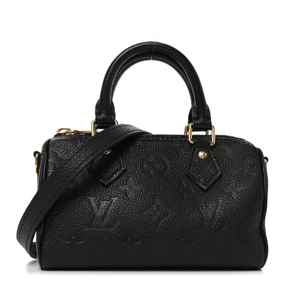Louis Vuitton Empreinte Monogram Nano Speedy Black 1 of 9