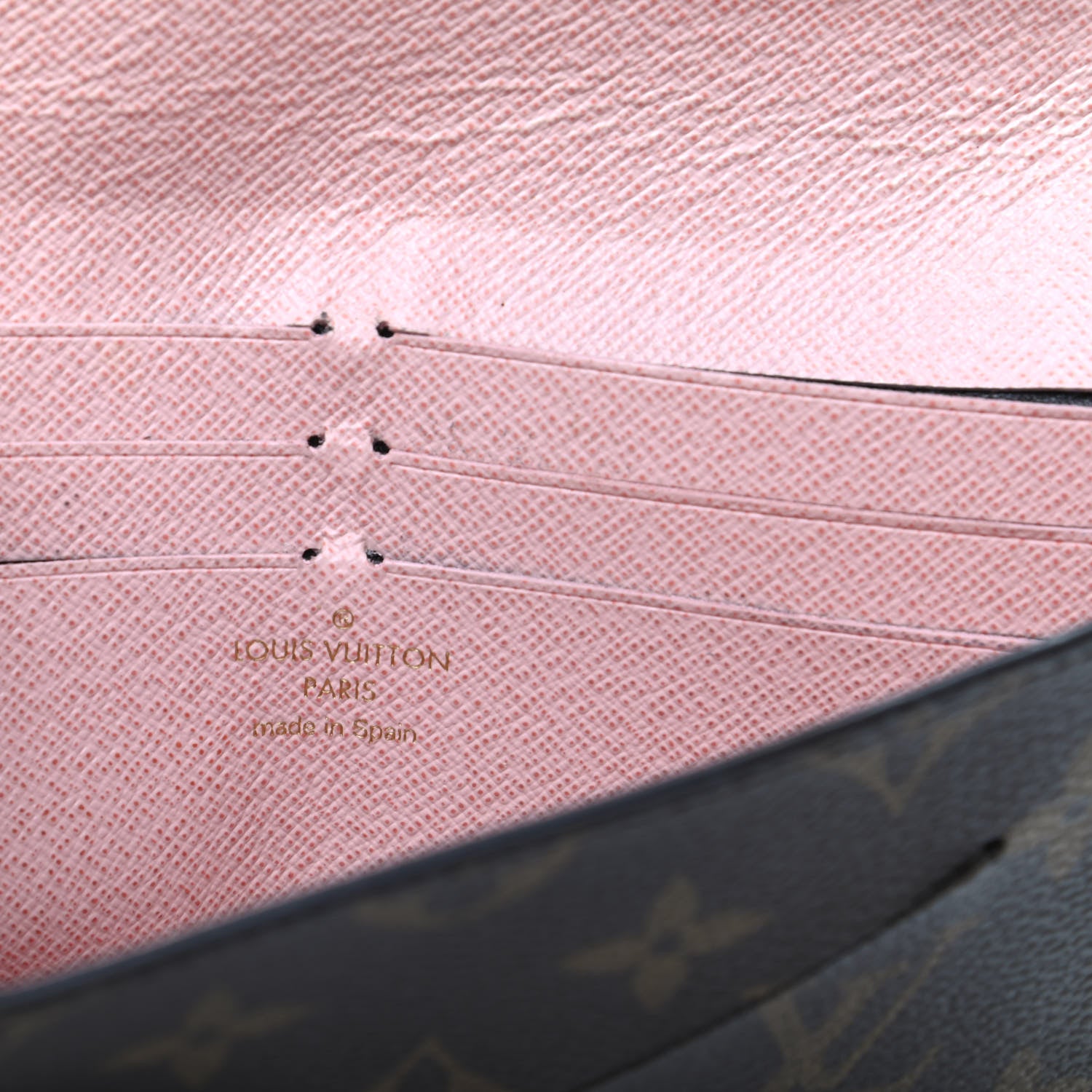 Louis Vuitton Monogram Jeanne Wallet Rose Ballerine 6 of 8