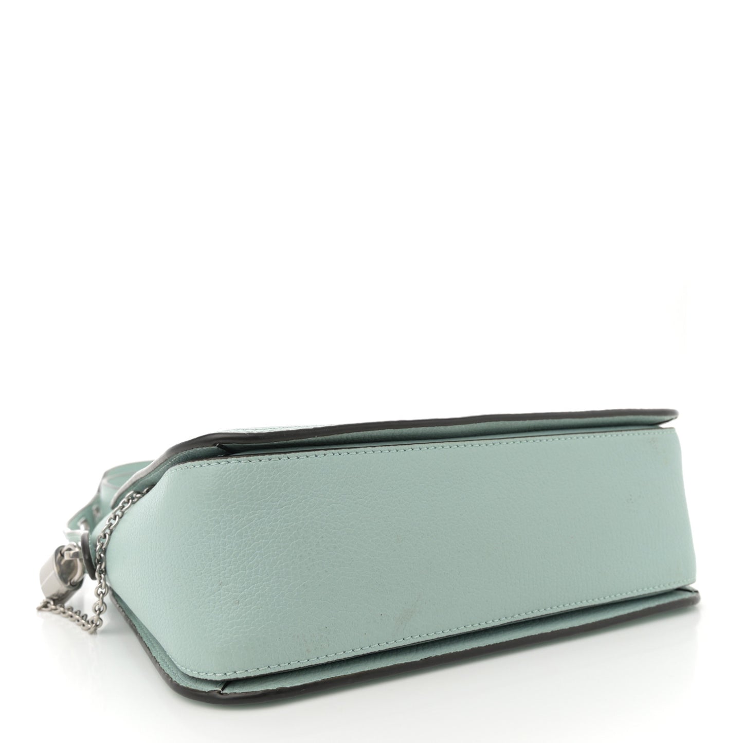 Small Classic Grain Billie Crossbody Bag Acrylic Green