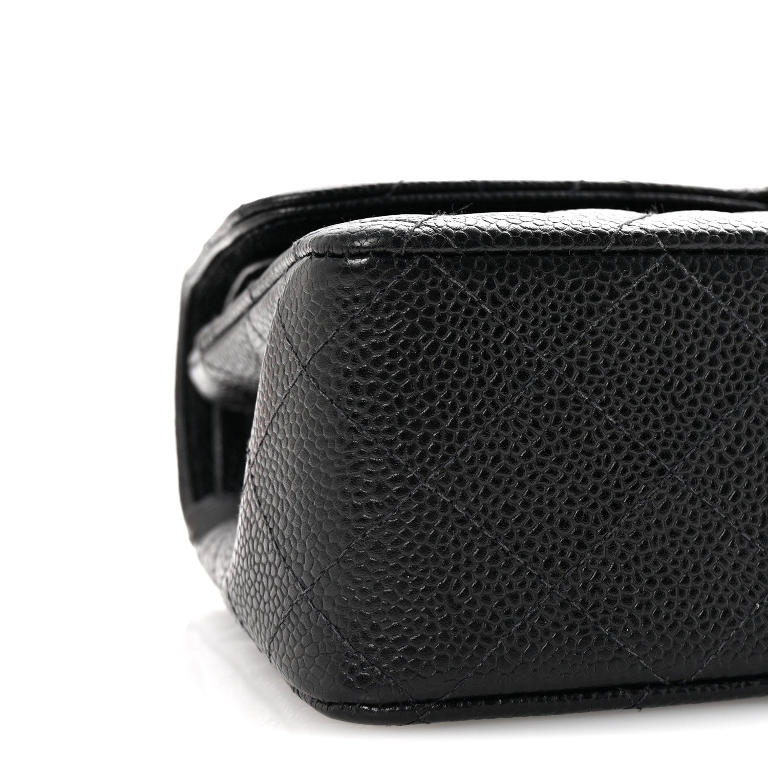 Chanel Caviar Quilted Medium Double Flap Black 9 of 10