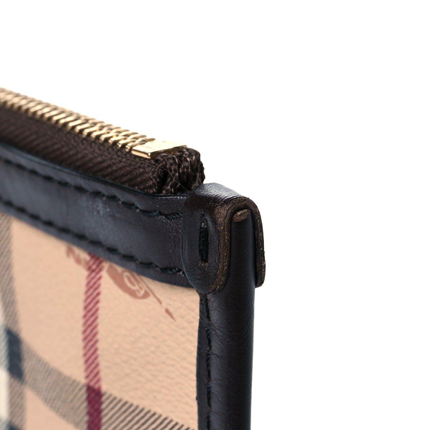 Haymarket Check Pouch Chocolate