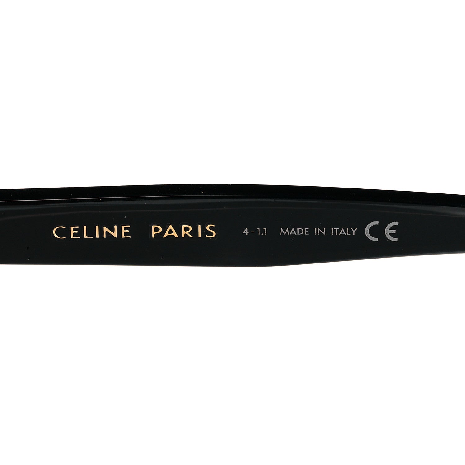 Celine Acetate Cat Eye Sunglasses CL40187I Black 5 of 8