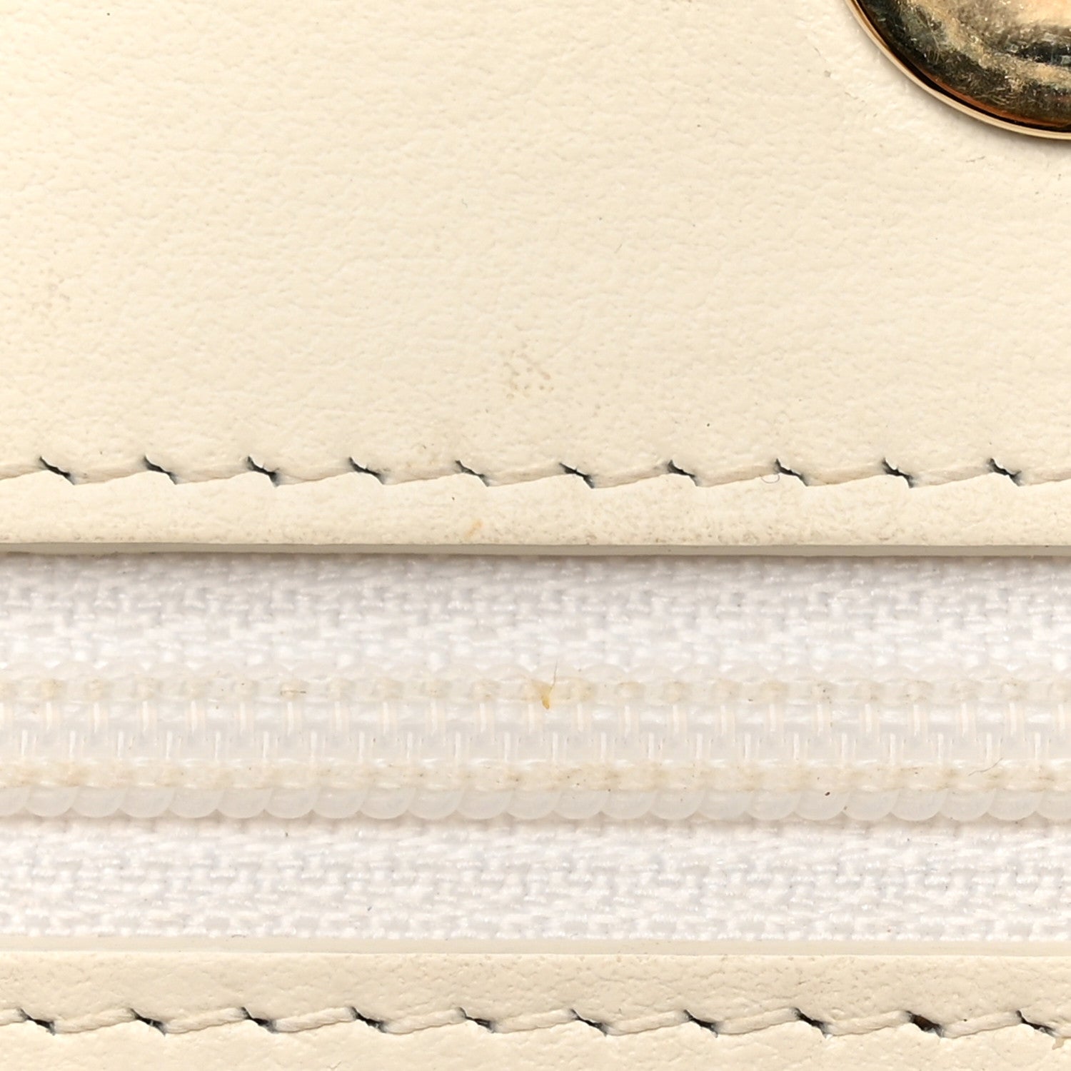 Chanel Caviar Quilted Boy Wallet On Chain WOC White 16 of 16