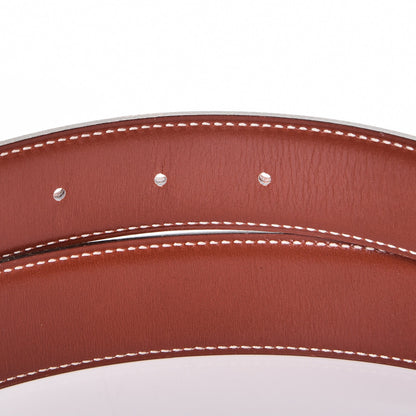 Hermes Box 32mm Belt Strap 75 Brique 4 of 10