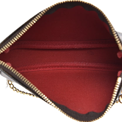 Louis Vuitton Damier Ebene Mini Pochette Accessories 5 of 8