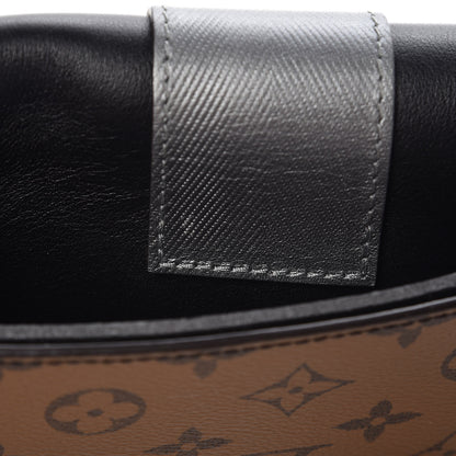 Louis Vuitton Calfskin Reverse Monogram Column Clutch 9 of 9