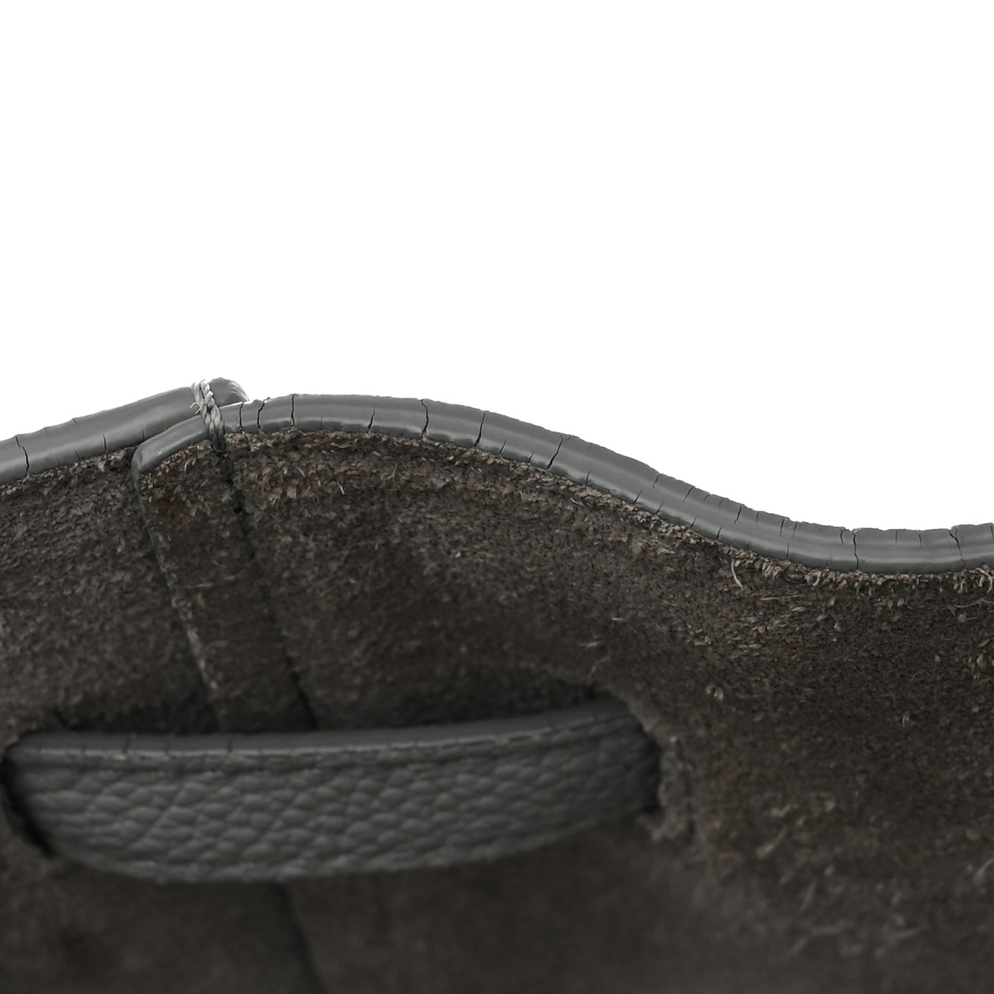 Soft Grained Calfskin Small Belt Cabas Phantom Mineral