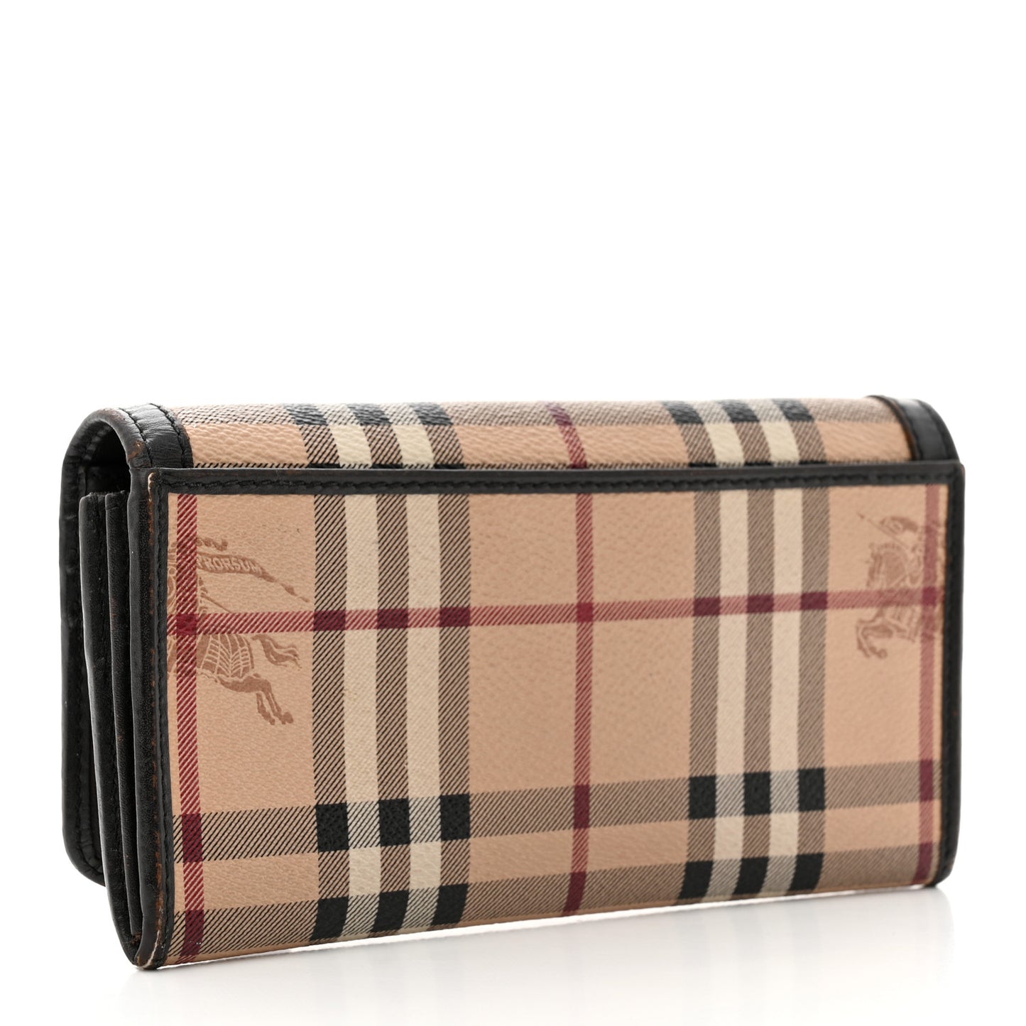 Haymarket Check Penrose Continental Wallet Brown