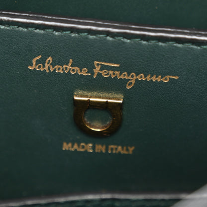Salvatore Ferragamo Calfskin Small Margot Top Handle Satchel Verde Olivo 6 of 9