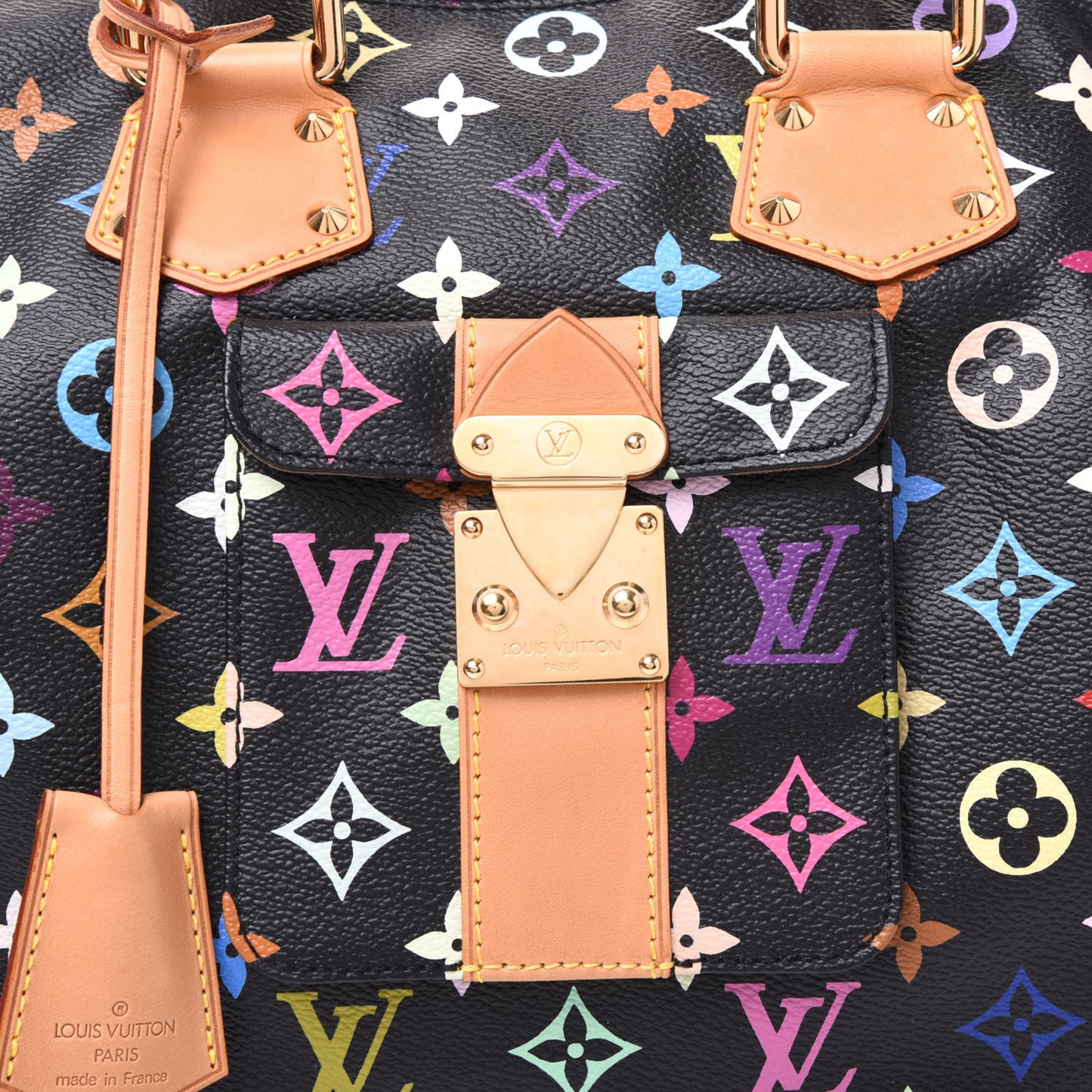Monogram Multicolor Speedy 30 Black