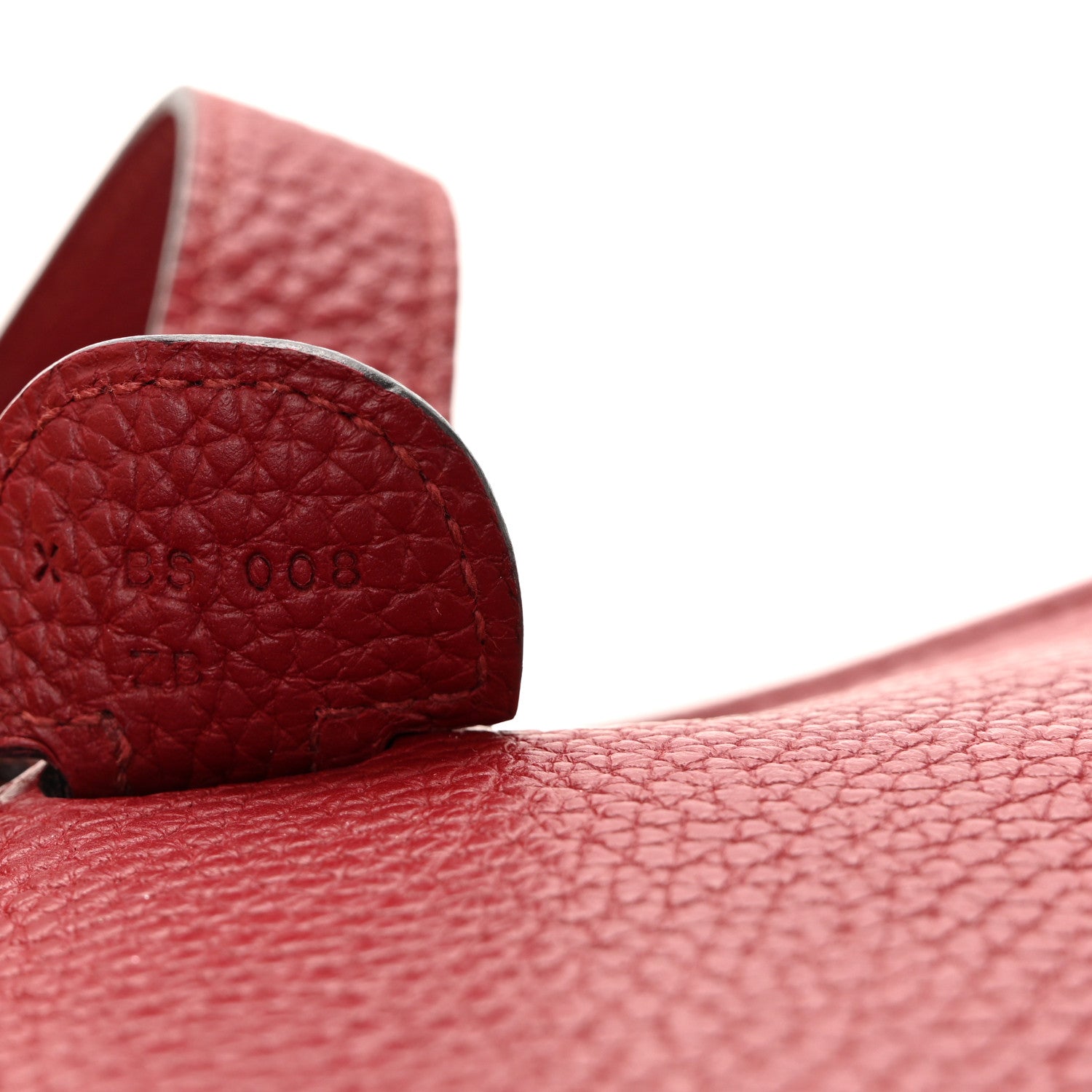 Hermes Taurillon Clemence EVELYNE III PM Rubis 7 of 11