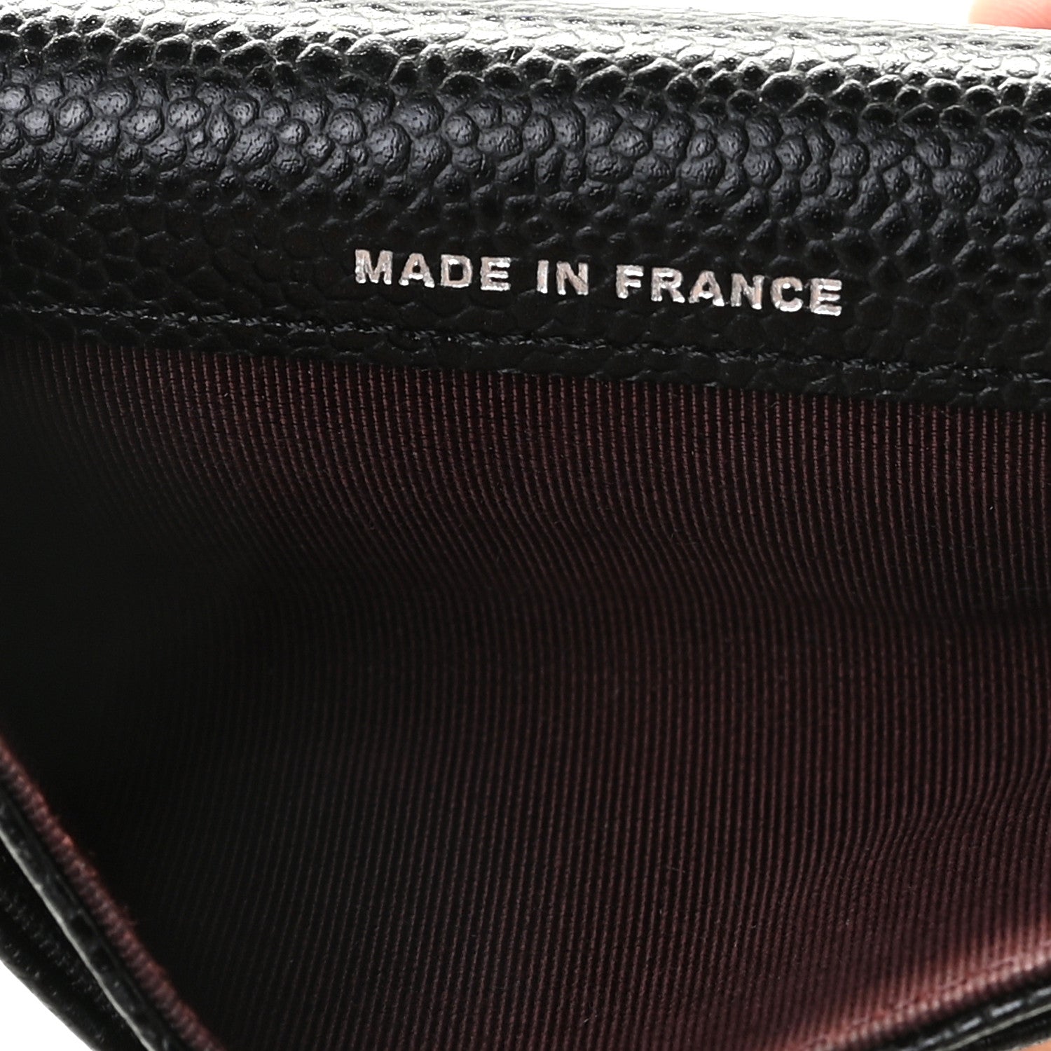 Chanel Caviar Quilted Flap Card Holder Black 6 of 8