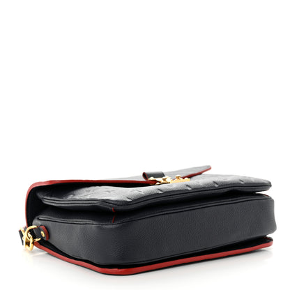 Louis Vuitton Empreinte Pochette Metis Marine Rouge 4 of 11