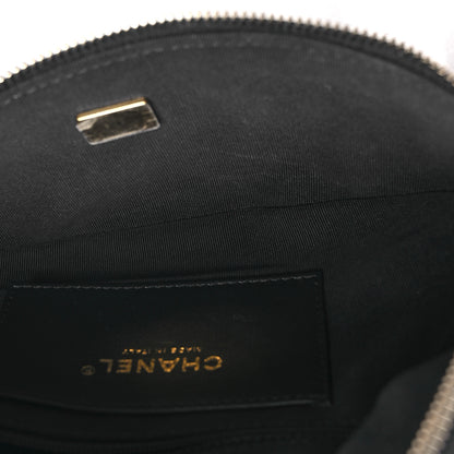 Chanel Lambskin Enamel Quilted Waist Bag Black 5 of 11