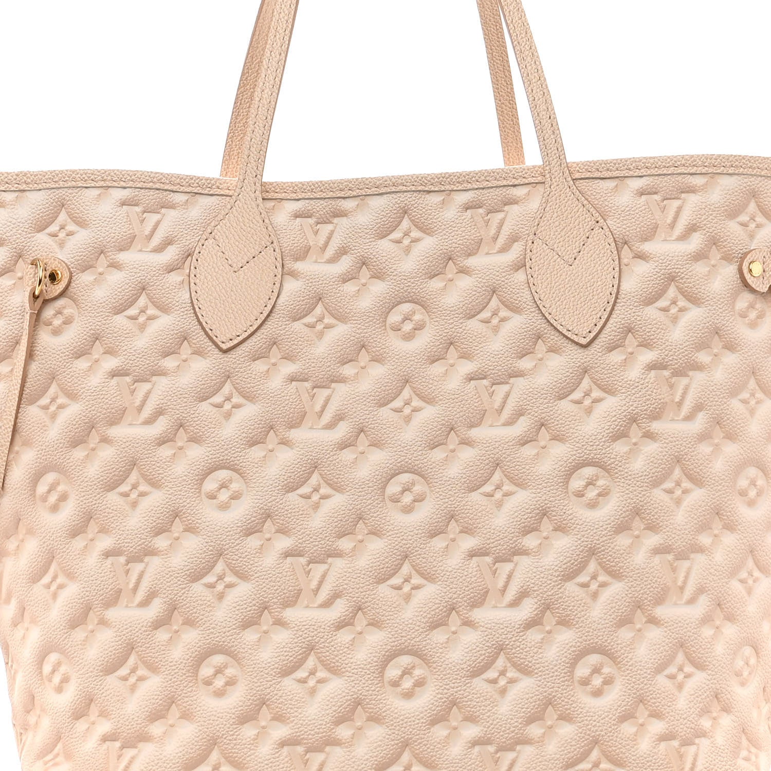 Louis Vuitton Empreinte Monogram Summer Stardust Neverfull MM Beige Clair 8 of 10