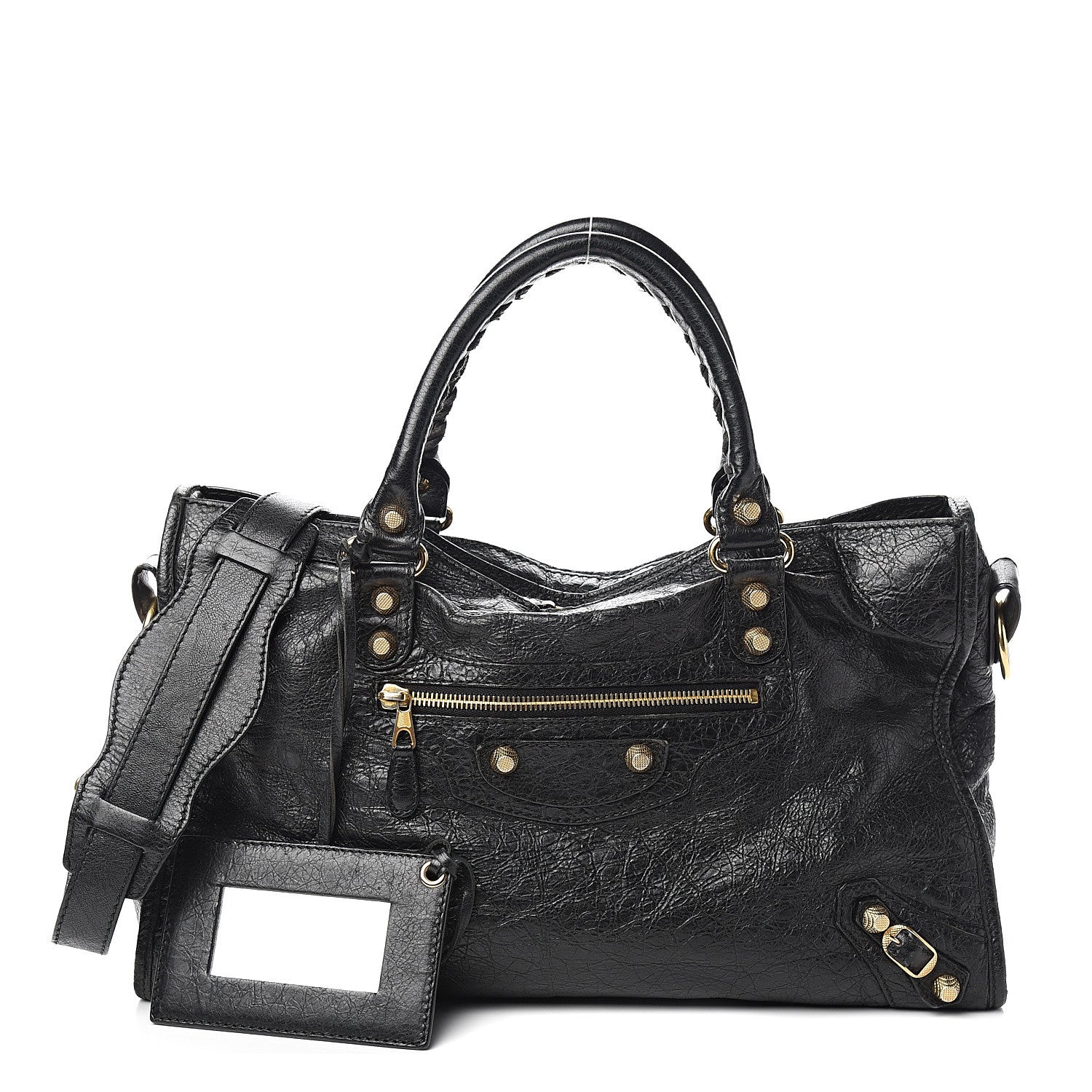 Balenciaga Agneau Giant 12 Gold Hardware City Black 1 of 12