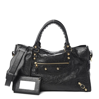 Balenciaga Agneau Giant 12 Gold Hardware City Black 1 of 12