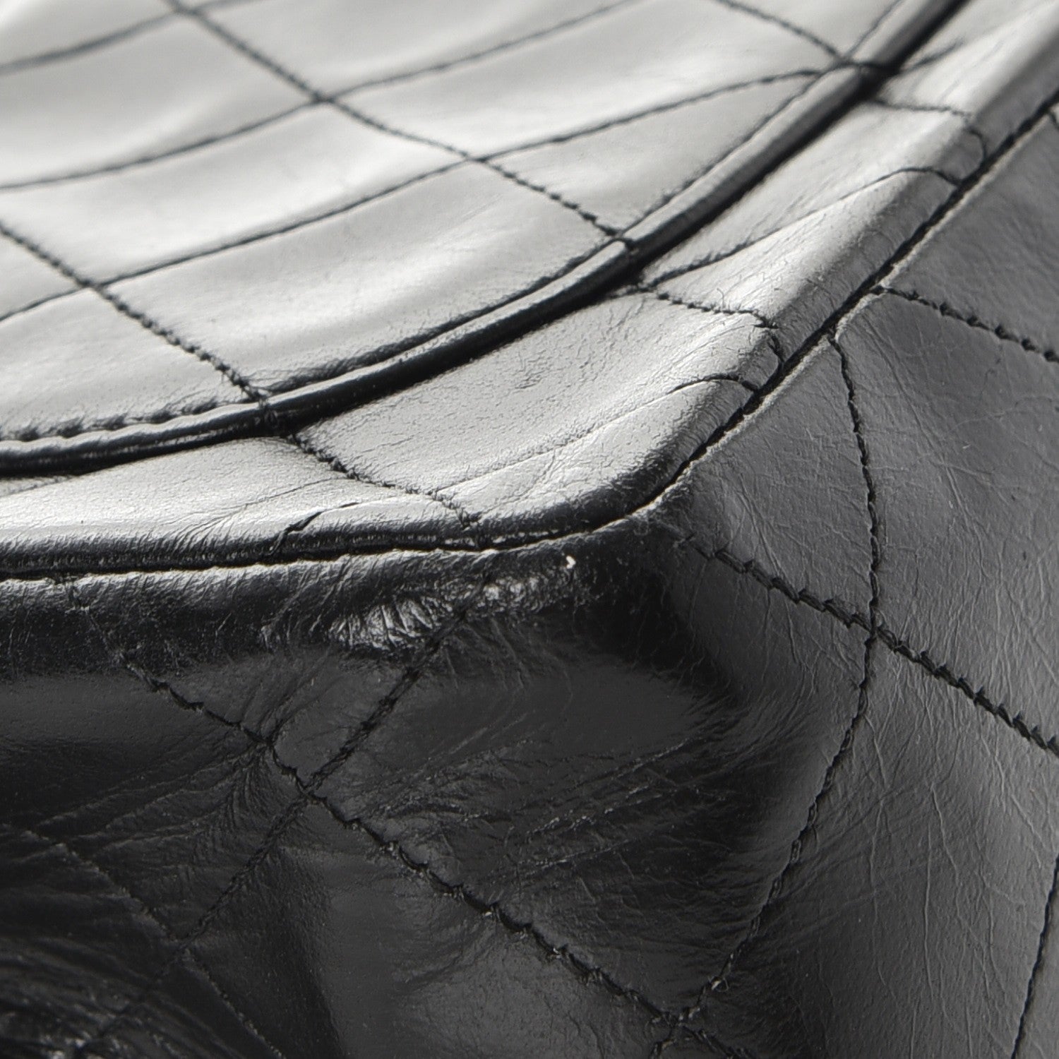Chanel Lambskin Quilted Mini Square Flap Black 10 of 13