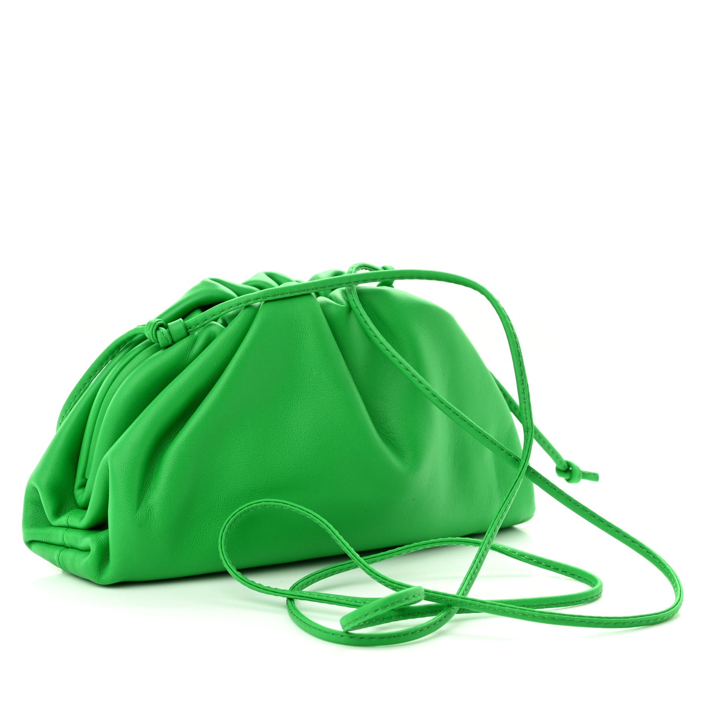 Butter Calfskin The Mini Pouch Parakeet