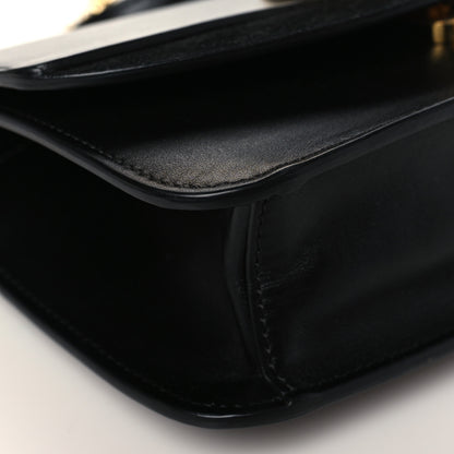 Chloe Calfskin Suede C Clutch With Chain Black 8 of 9