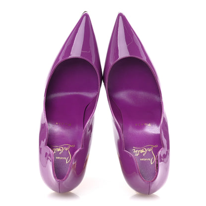 Christian Louboutin Patent LipChick 100 Pumps 38 Kismet 2 of 10