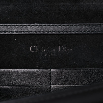 Christian Dior Lambskin Studded Micro Diorama Flap Bag Black 6 of 18
