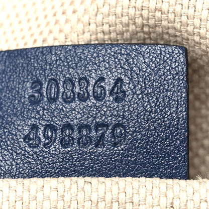 Gucci Vernice Naplack Small Soho Disco Bag Uniform Blue 6 of 11