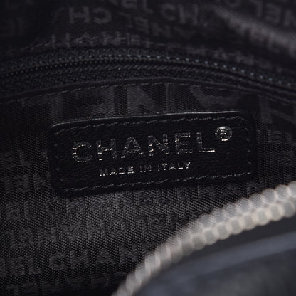 Chanel Calfskin Small Tassel Satchel Black 6 of 7