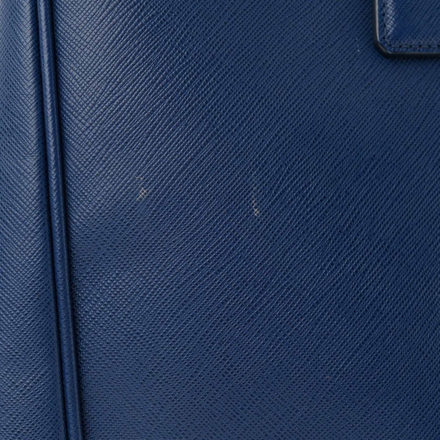 Saffiano Large Galleria Double Zip Tote Bluette