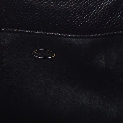 Chanel Caviar CC Drawstring Shoulder Bag Black 8 of 12