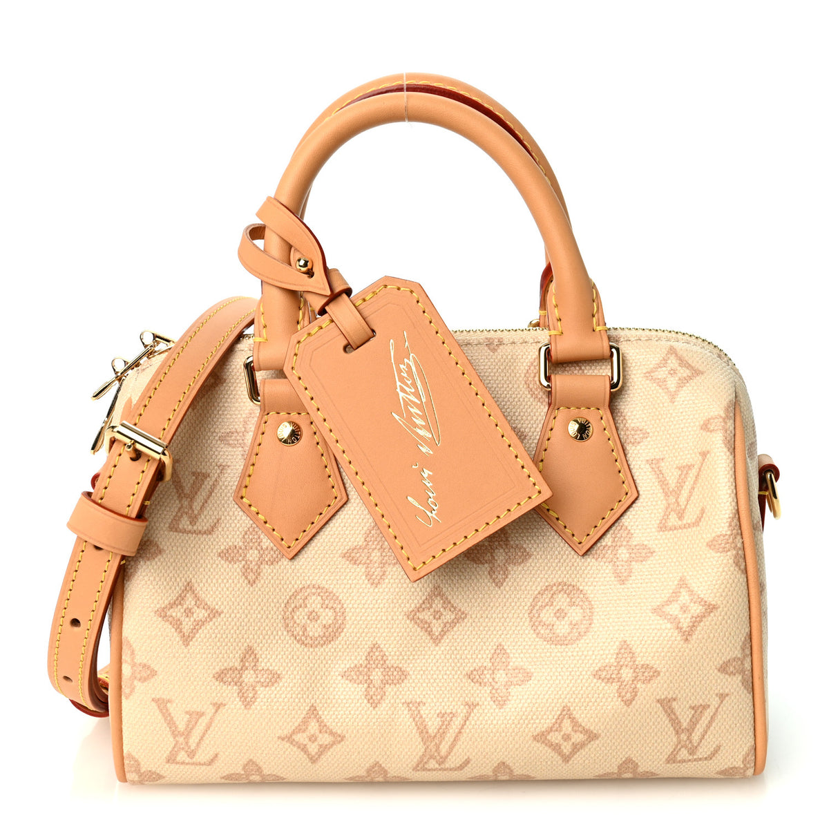 Louis Vuitton Monogram Origine Lin Speedy Bandouliere 20 Linen 1 of 9