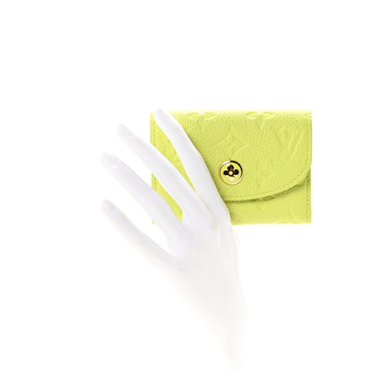 Louis Vuitton Empreinte Rosalie Coin Purse Zesty Lime 2 of 6