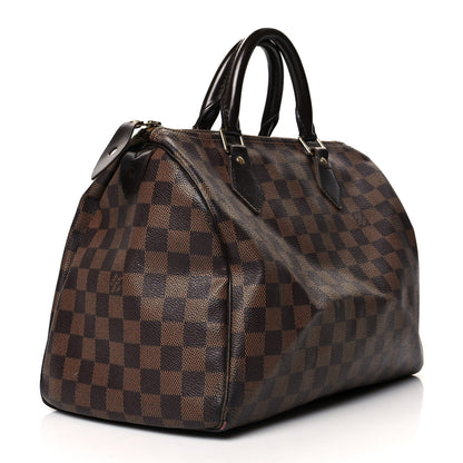Louis Vuitton Damier Ebene Speedy 30 2 of 12
