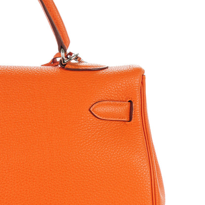 Hermes Togo Kelly Retourne 35 Orange 13 of 23