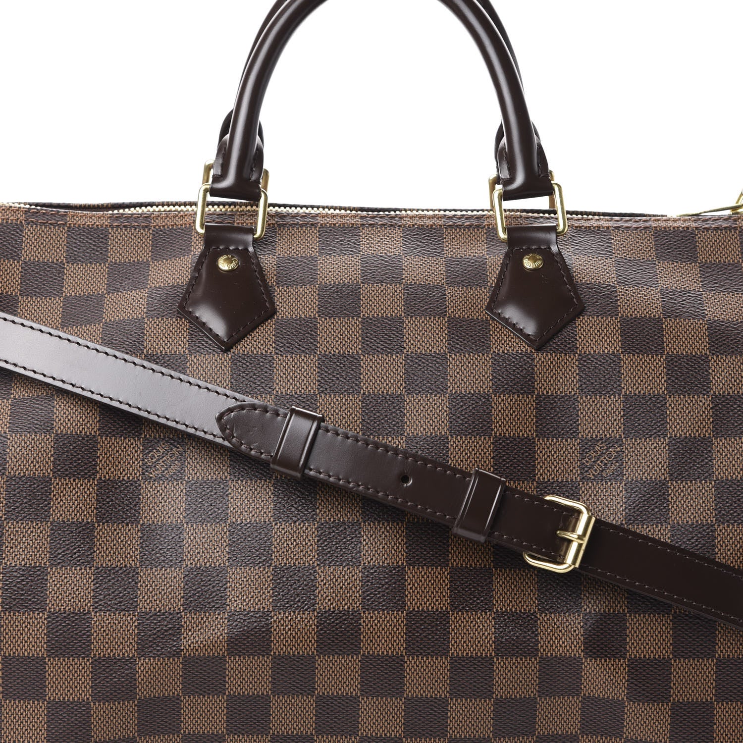 Louis Vuitton Damier Ebene Speedy Bandouliere 35 6 of 9