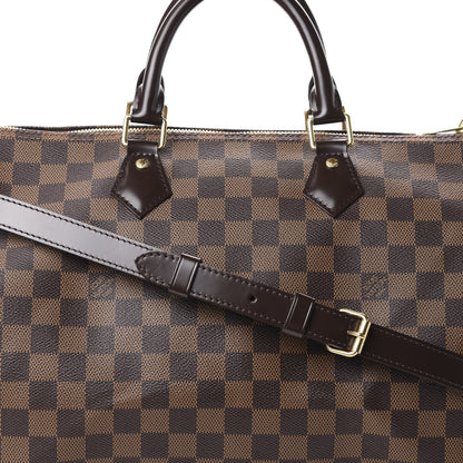 Louis Vuitton Damier Ebene Speedy Bandouliere 35 6 of 9