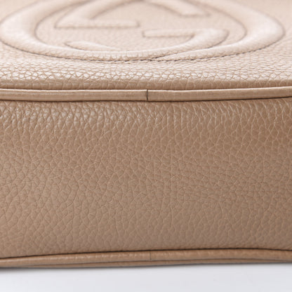 Gucci Pebbled Calfskin Small Soho Disco Bag Rose Beige 13 of 21