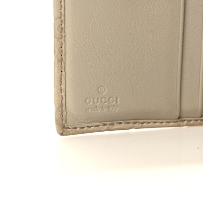 Gucci Guccissima Princy French Flap Wallet Off White 7 of 11