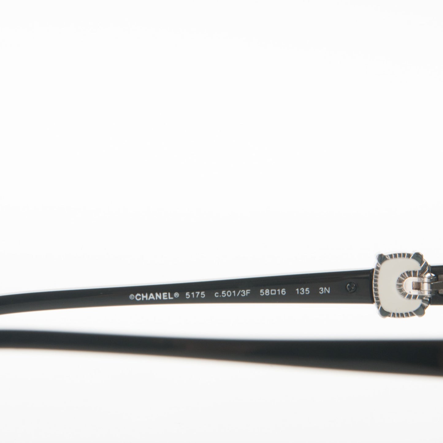 Acetate CC Logo Sunglasses 5175 Black
