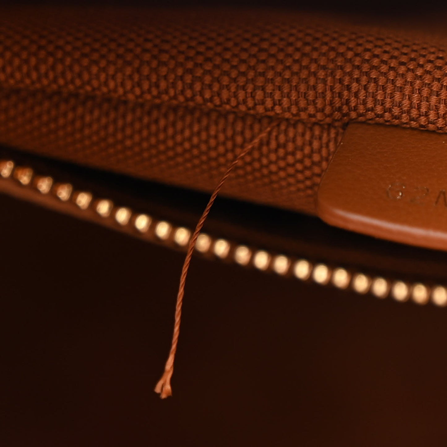 Calfskin Macro Cannage Medium Book Tote Golden Saddle