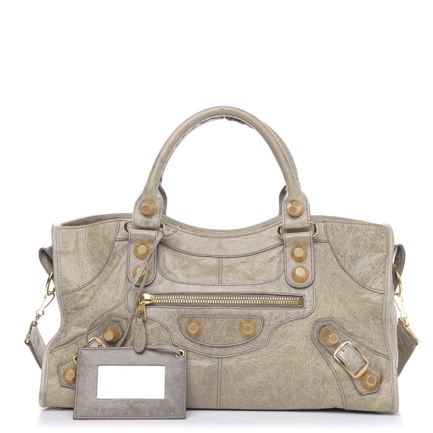Balenciaga Agneau Giant 21 Gold Hardware Part Time Papyrus 1 of 14