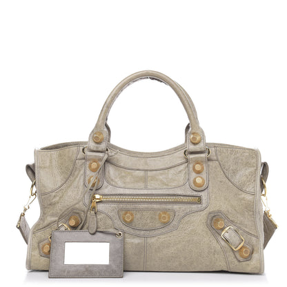Balenciaga Agneau Giant 21 Gold Hardware Part Time Papyrus 1 of 14