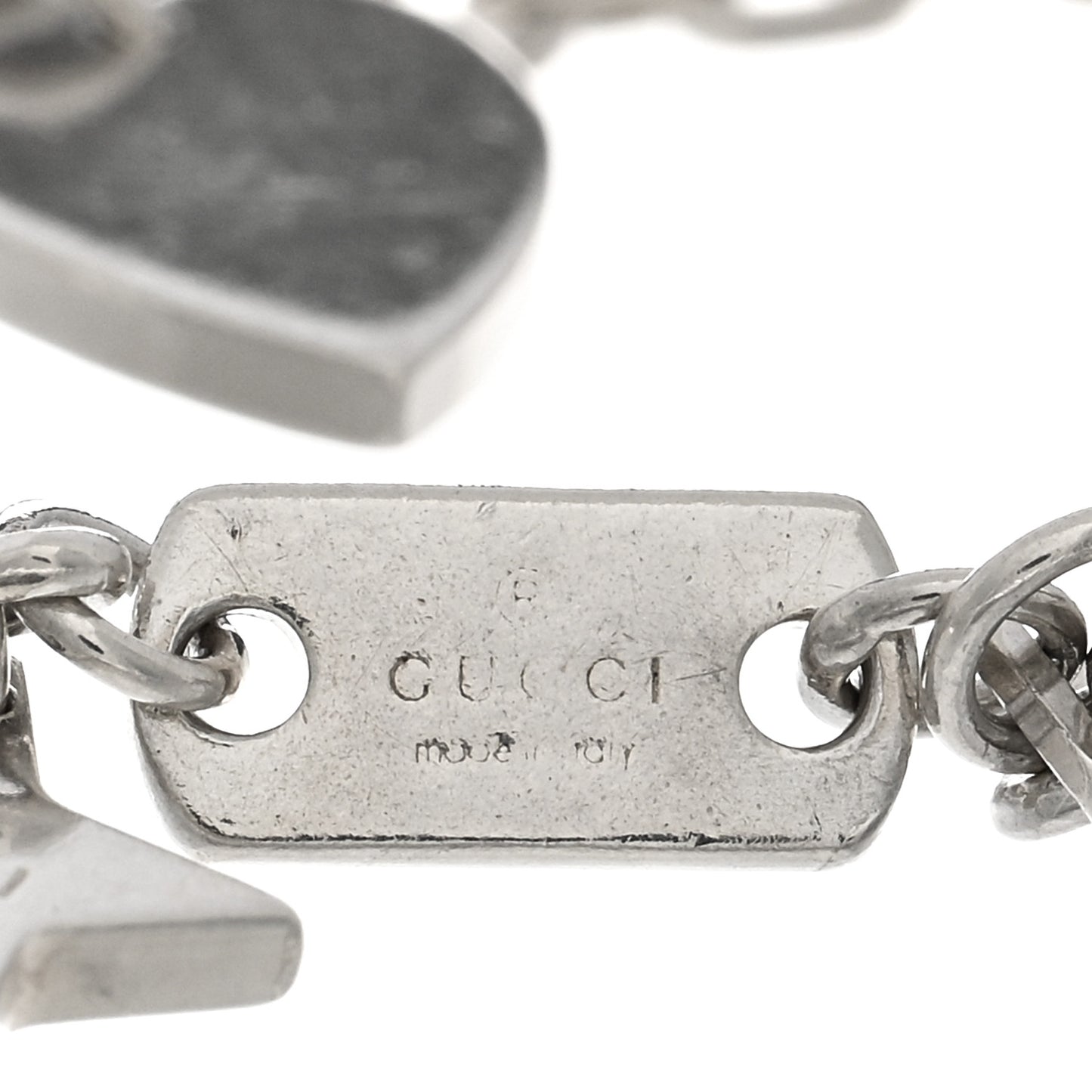 Sterling Silver Trademark Charm Bracelet