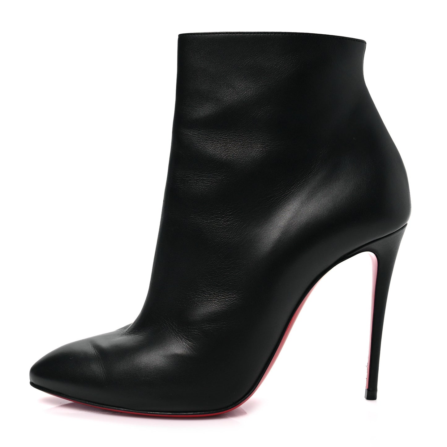 Calfskin Eloise Booty 100 Ankle Boots 37.5 Black