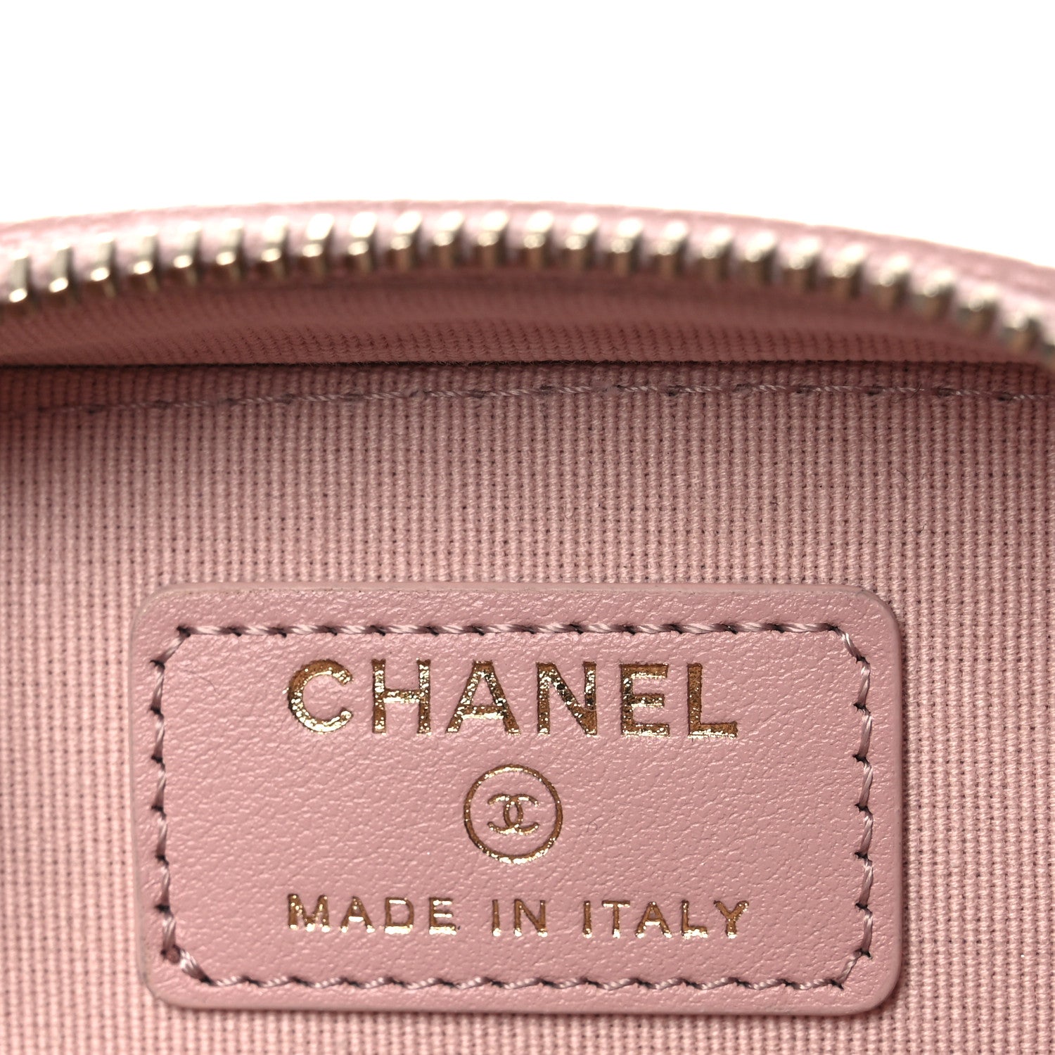 Chanel Caviar Quilted Clutch with Chain Light Pink 6 of 12