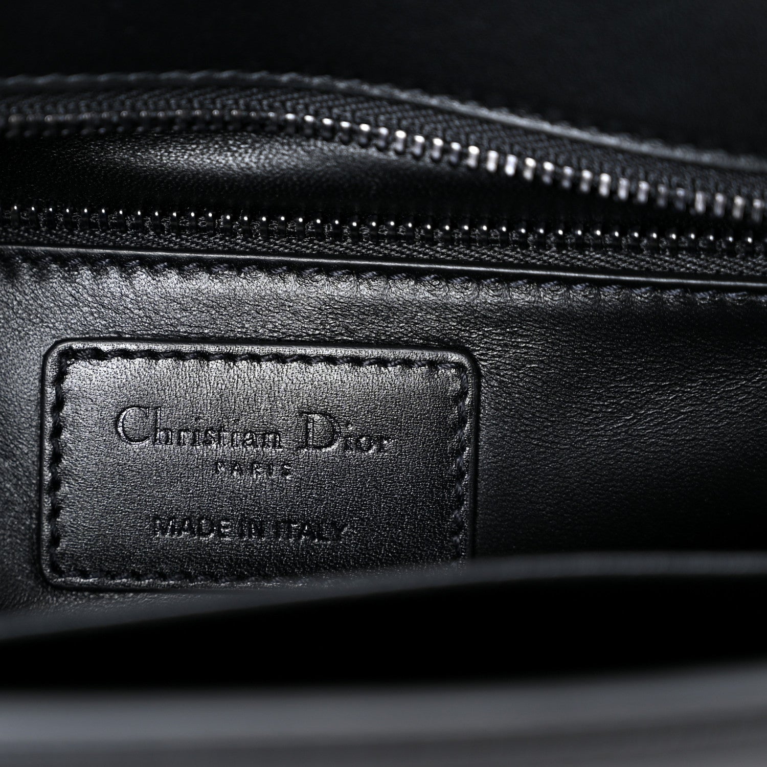 Christian Dior Box Calfskin 30 Montaigne Flap Bag Black 5 of 10