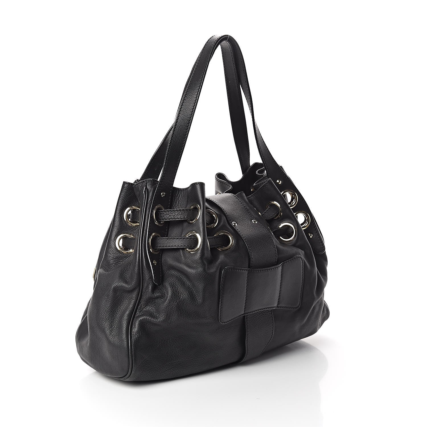 Jimmy Choo Calfskin Ramona Tote Black 3 of 9